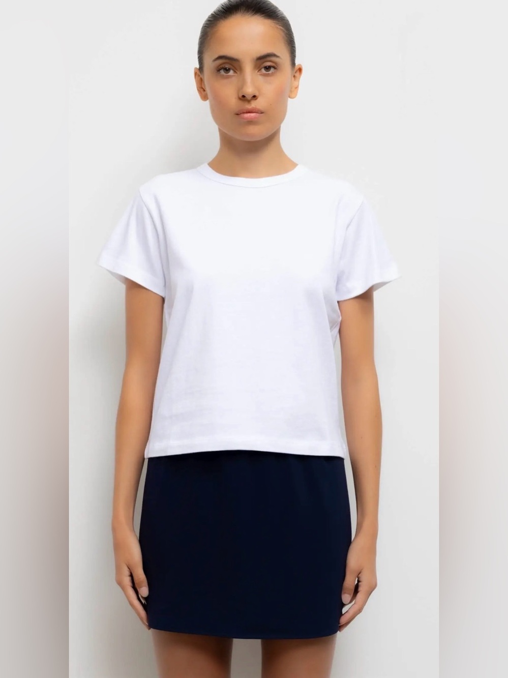 LESET The Margo White Tee NWT